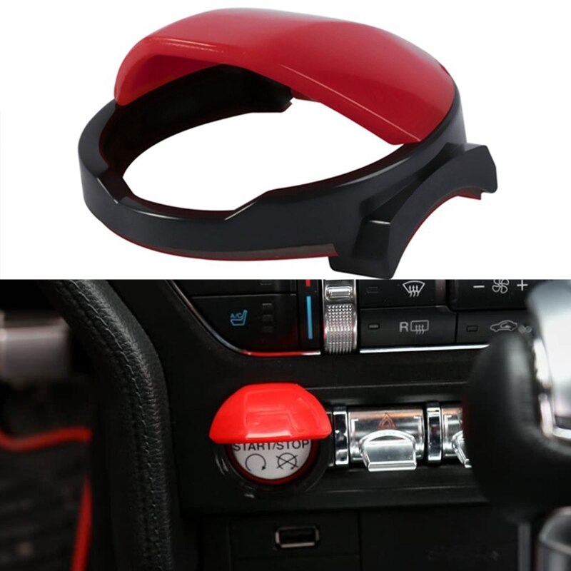 Car Engine Start/Stop Button Protection Cover for Mustang Models