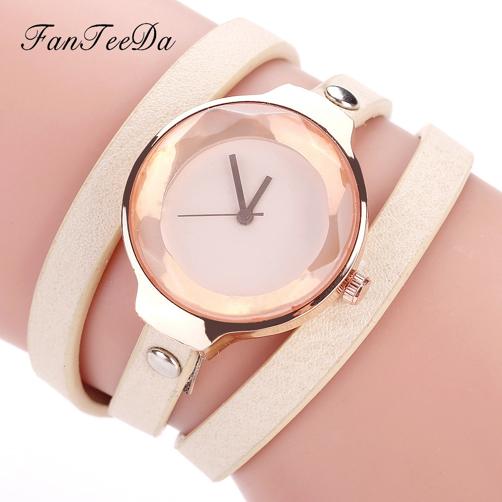 Mooie Mode Vrouwen Armband Horloge Dames Horloge Casual Ronde Analoge Quartz Armband Horloge Voor Vrouwen Klok