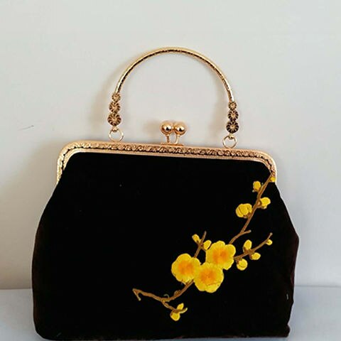 Puur handgemaakte zomerbloemen kus slot schelp tassen tas ketting vrouwen schouder crossbody tas tote dames handtassen moeder: Damestas  b4