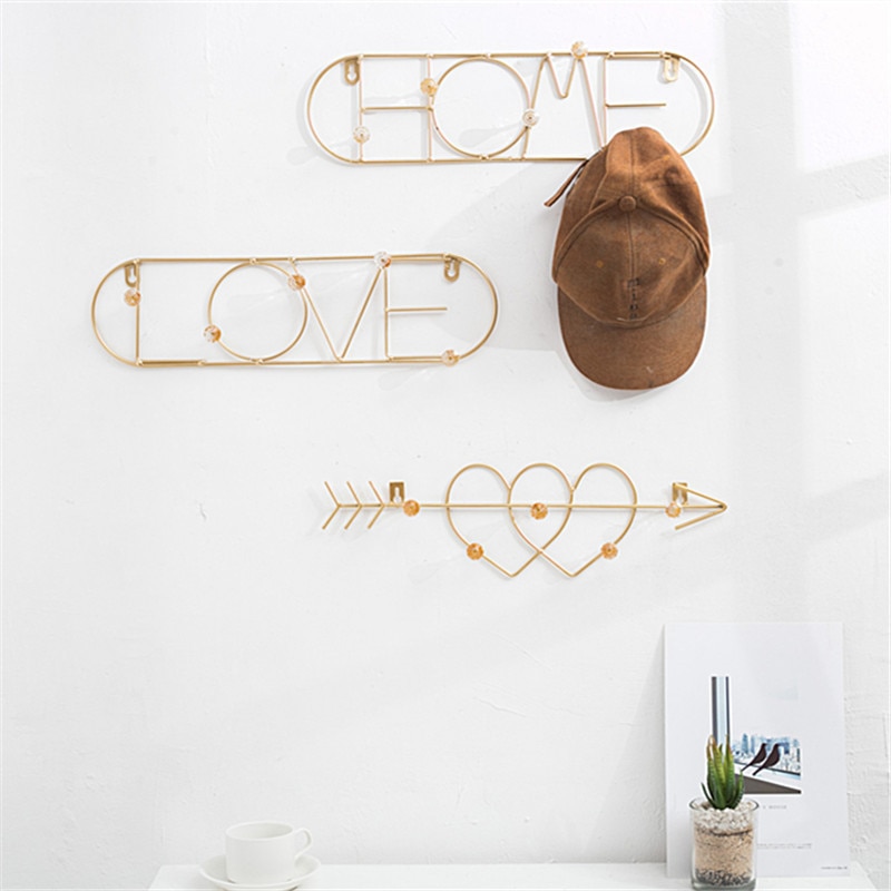 Draad Letters Home Decor Interieur Muur Teken Liefde Keuken Woonkamer Muur Decoratieve Letters Cijfers GPD9002
