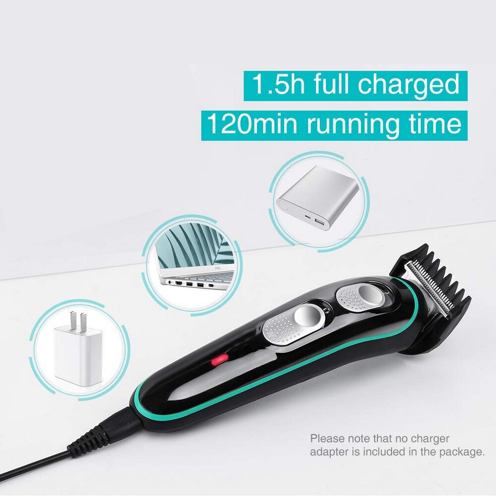 Hair Clipper Multifunction 10W 110-240v hair trimmer electric Beard Trimmer USB hair cutting machine trimer cutter