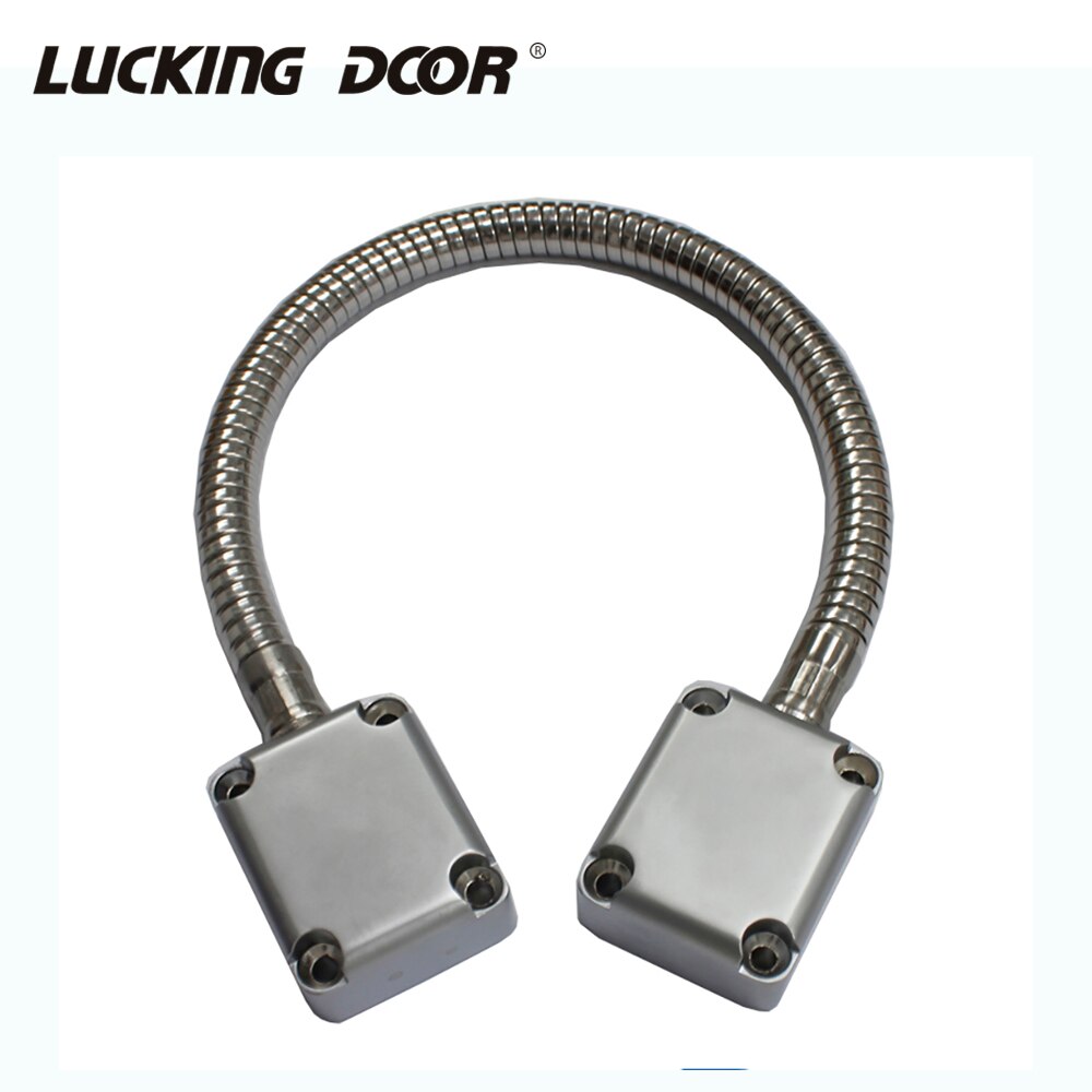 Metal Cable protector pipe tube diameter stainless steel Cable pipe Door access control wire: Default Title