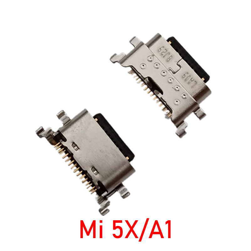 5PCS USB Charging Port Jack For Xiaomi Mi A1 A2 A3 5X 6X 5S Plus 5C 5 6 Mix Power Charger Socket Connector Replacement Parts: 5pcs Mi 5X
