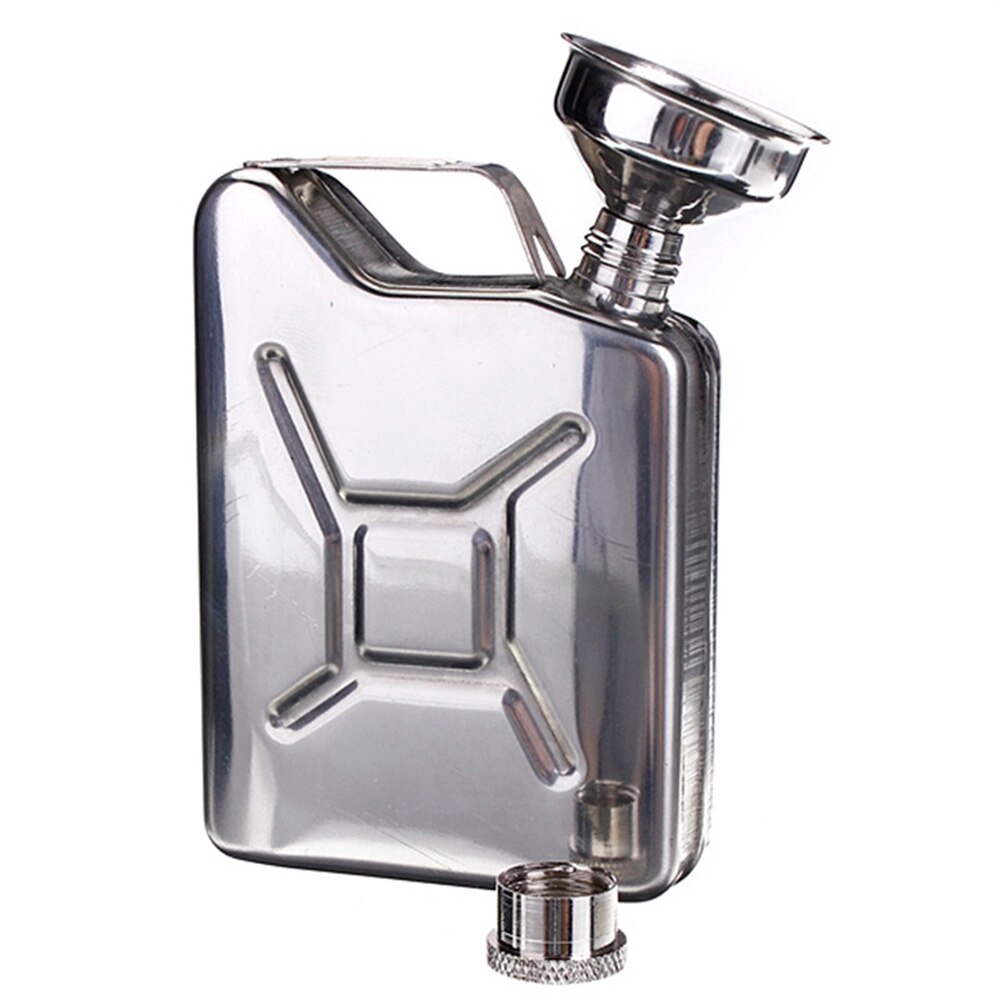 5 Oz Benzine Emmer Vorm Wedding Party Bar Drink Fles Heupfles Whisky Fles Alcohol Drinkware Met Trechter