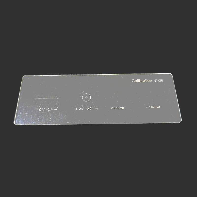Microscope Stage Calibration Micrometer Slide – 0.01mm Measuring Ruler For USB Camera, Unbranded