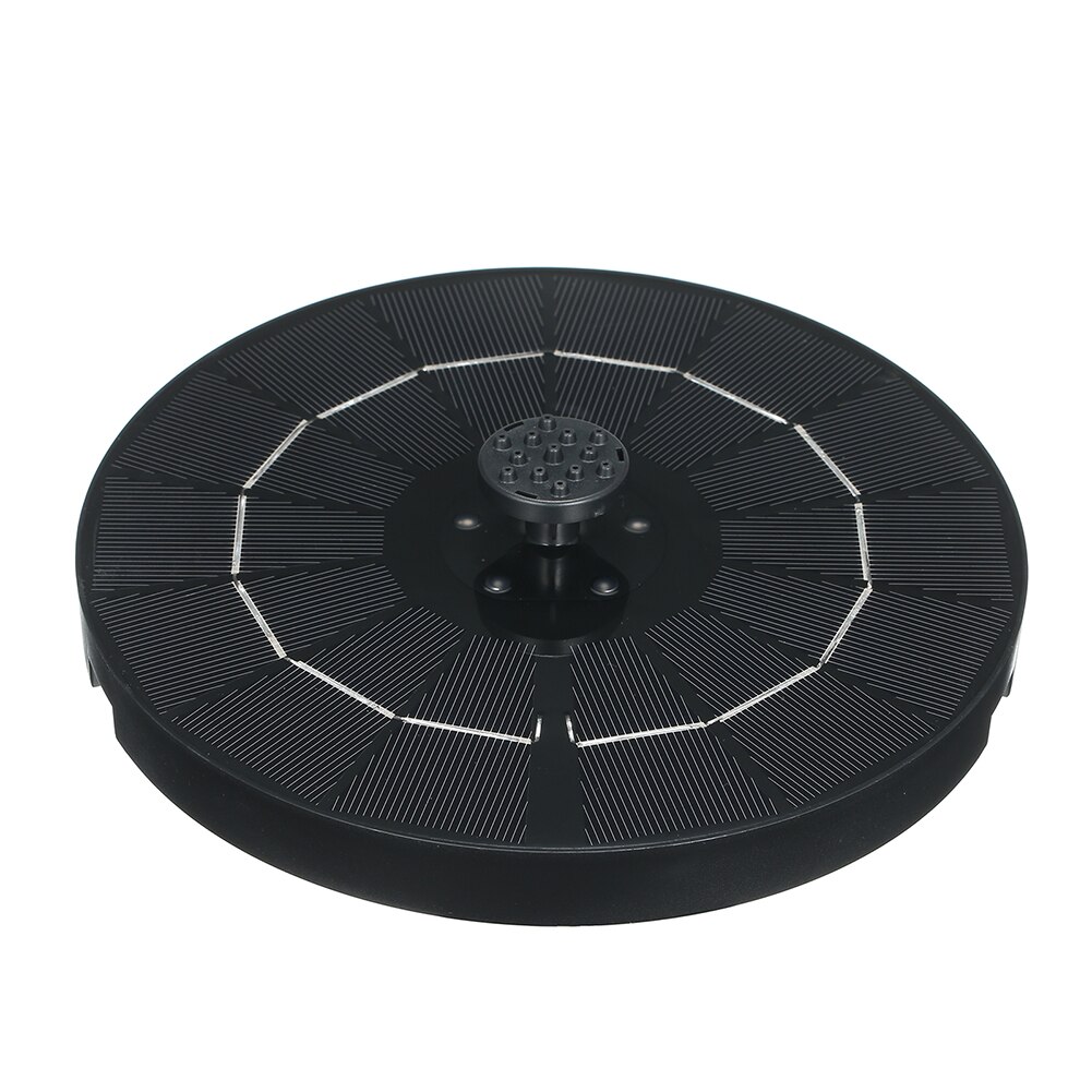 3.8W Drijvende Solar Fontein Led Verlichting Vijver Decor Tuin Fontein Pomp Met 7 Led Verlichting Water Stijlen: 1800mAh 	