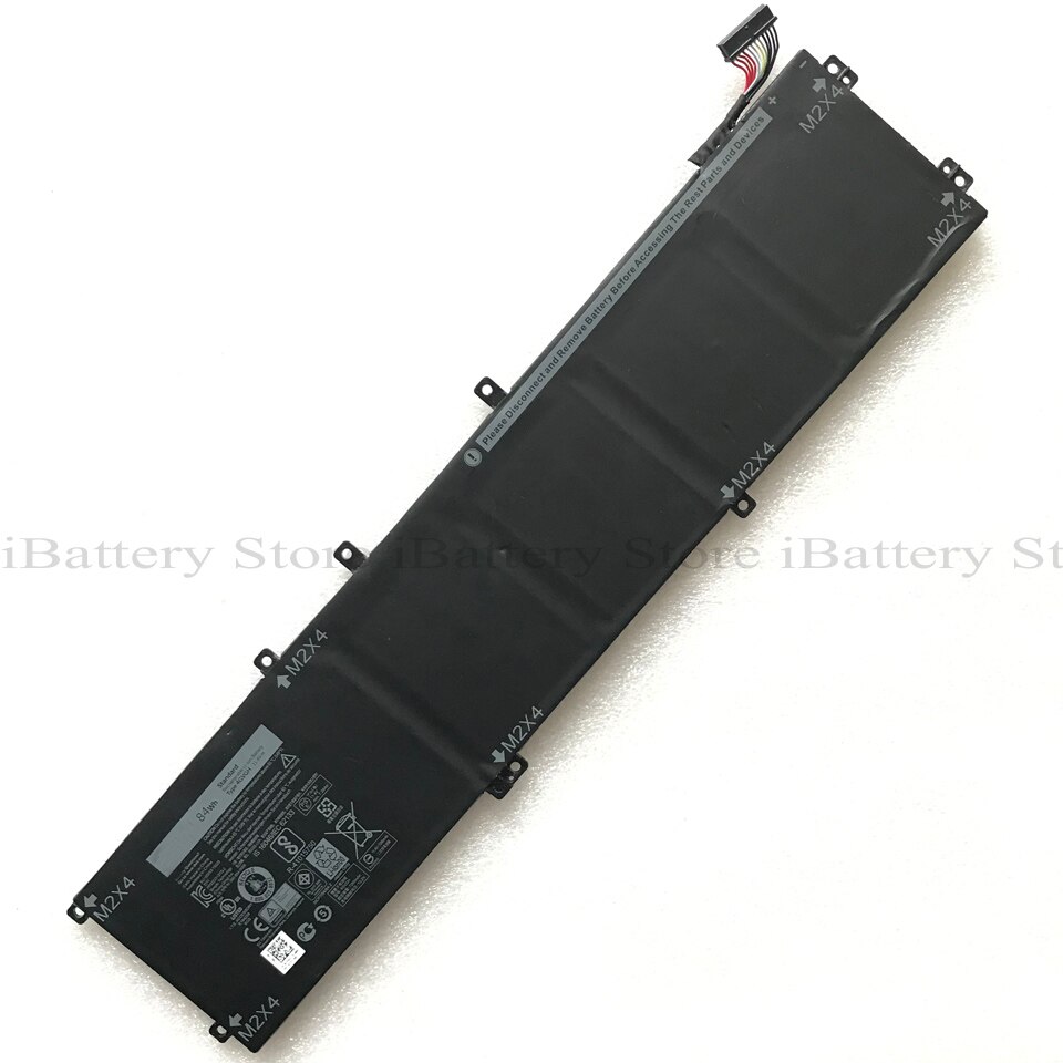 Batterij Voor Dell XPS 15 9500 Core I7 4K UHD - 11,4V 7000mAh/80Wh Li-Polymeer