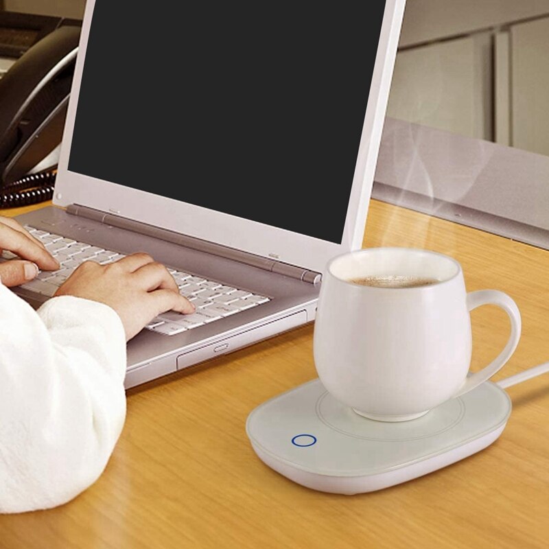 Coffee Mug Warmer, Coffee Warmer with Automatic Shut Off Beverage Warmers Cup Heater for Desk Coffee Warmer US Plug