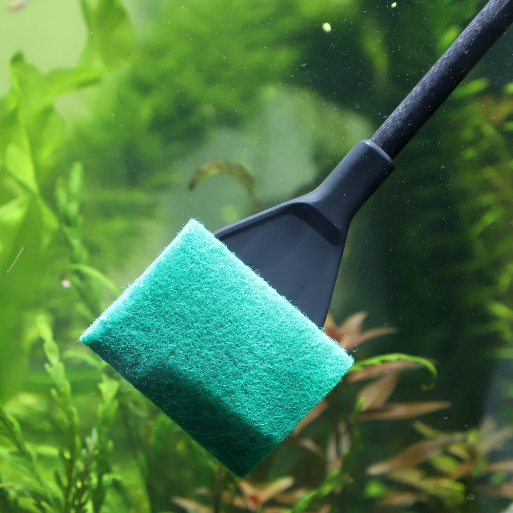 Docean 5 in 1 akvarietank rent sett fisk grus rake alger skrape gaffel svamp børste glass kjæledyr vannrenseverktøy