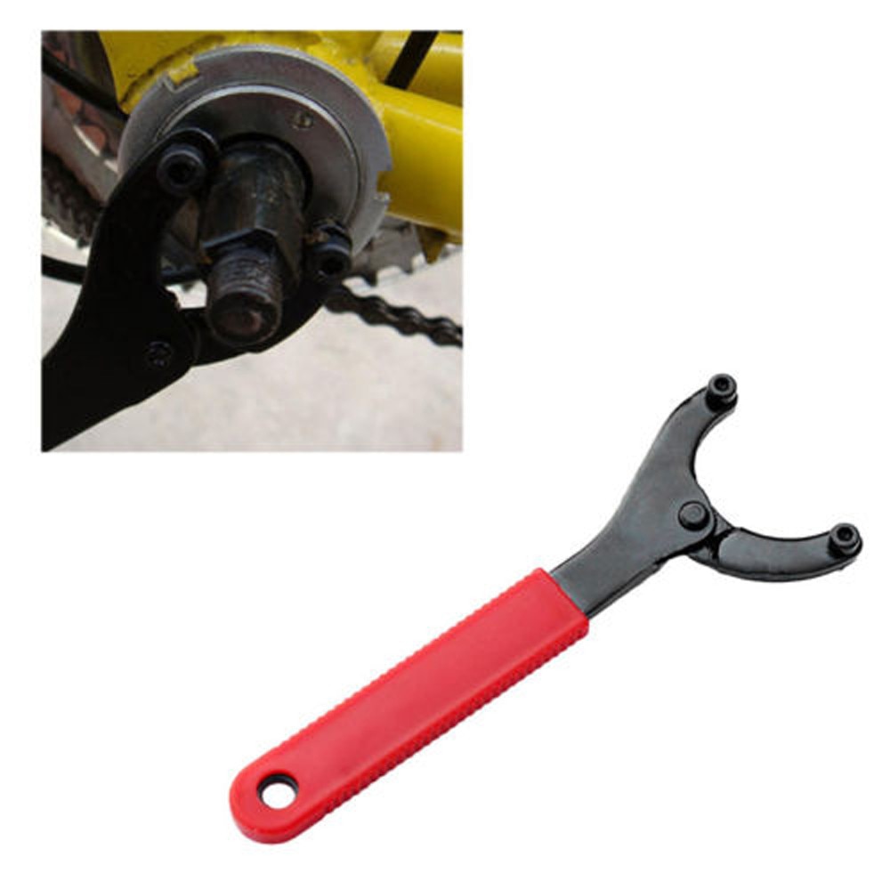 Verstelbare Fiets Fietsen Trapas As Wrench Repair Tool Fiets Reparatie Handgereedschap Fiets Reparatie Tool: Default Title