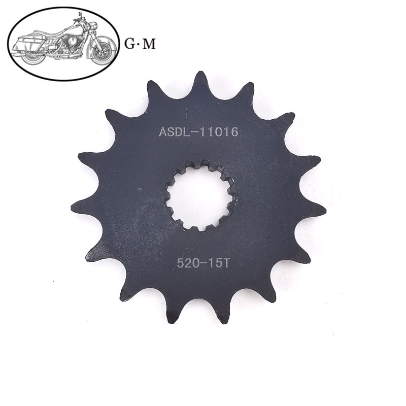 15t-520 forreste chian tandhjul til suzuki drz 400 e drz 400 s dr -z 400 sm 2000 dr350 se 94-99 dr200 se 1996 dr 250 dr250