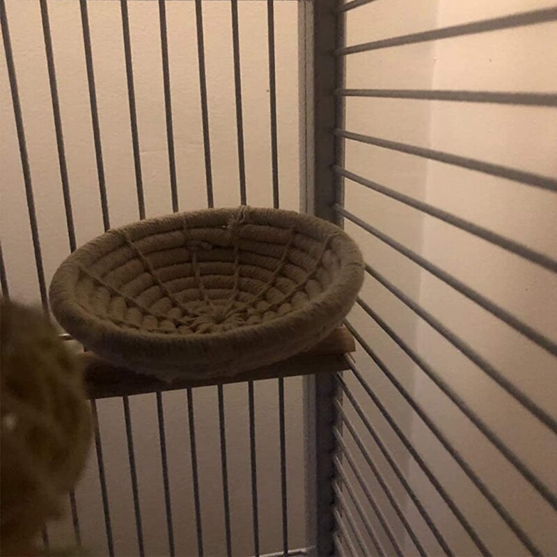Bird Nest Rope Weave Bird Breeding Nest Bed For Parakeet Canary Lovebird And Small Parrot Hatching Nesting Box