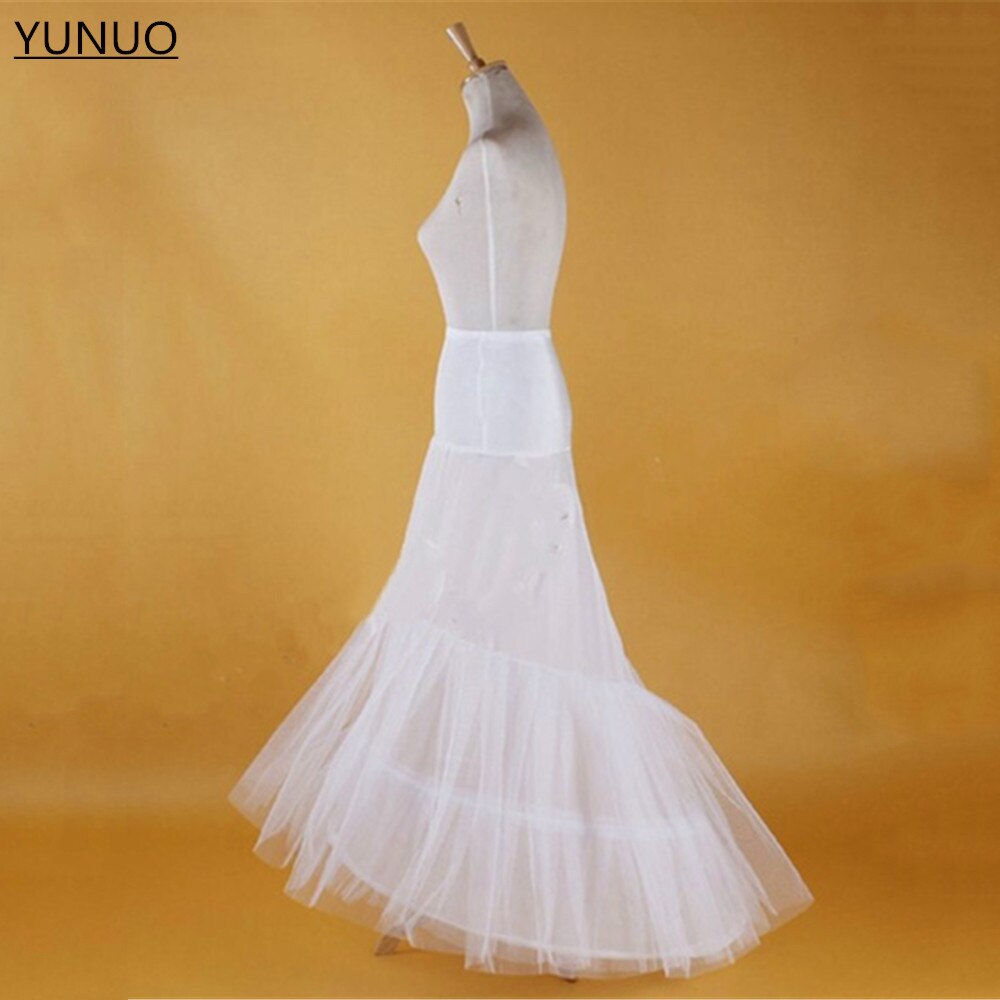 YUNUO Braut Band Felsen Hochzeit Petticoat Zubehör Krinoline Unterhose Weiß: 6