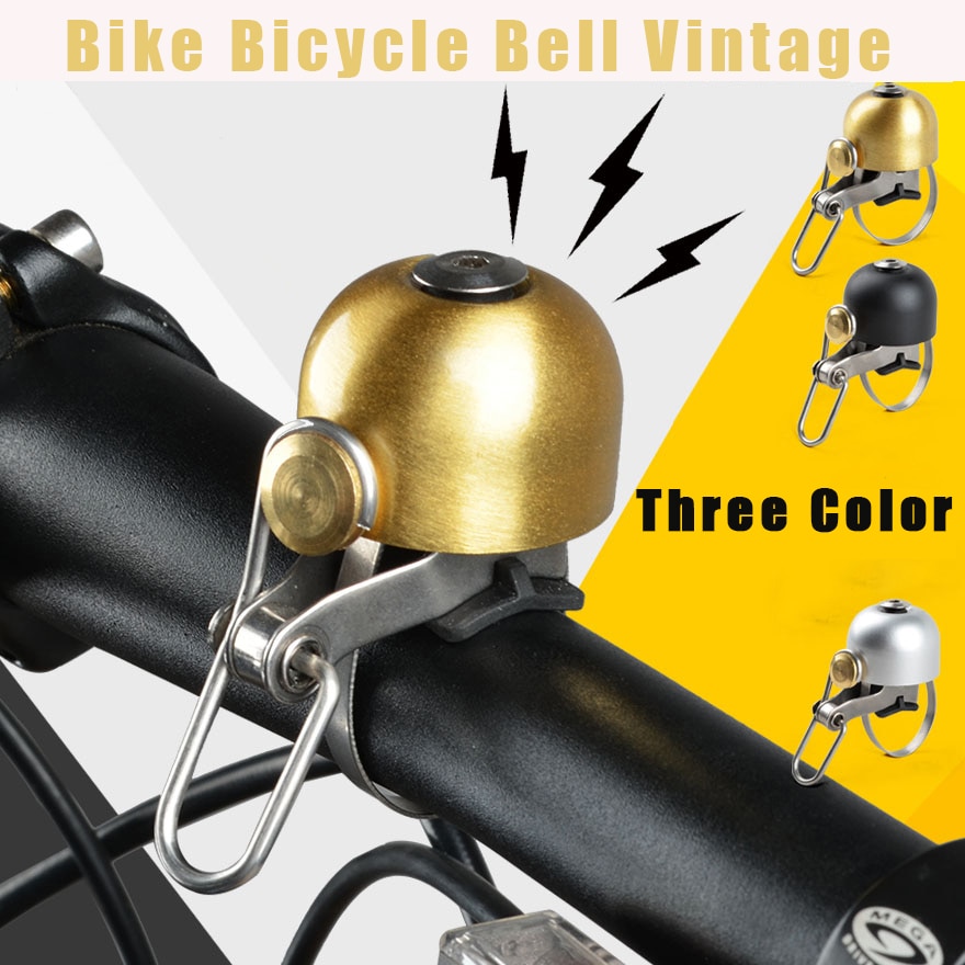 Fietsbel vintage fiets koperen bel scooter deurbel super luide ebike claxon universele bel fietsaccessoires