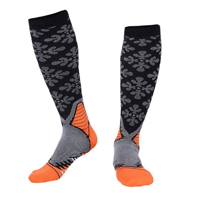 Compression Socks Knee High/Long Printed Polyester Nylon Hosiery Cycling socks For Women Men: JY / S/M