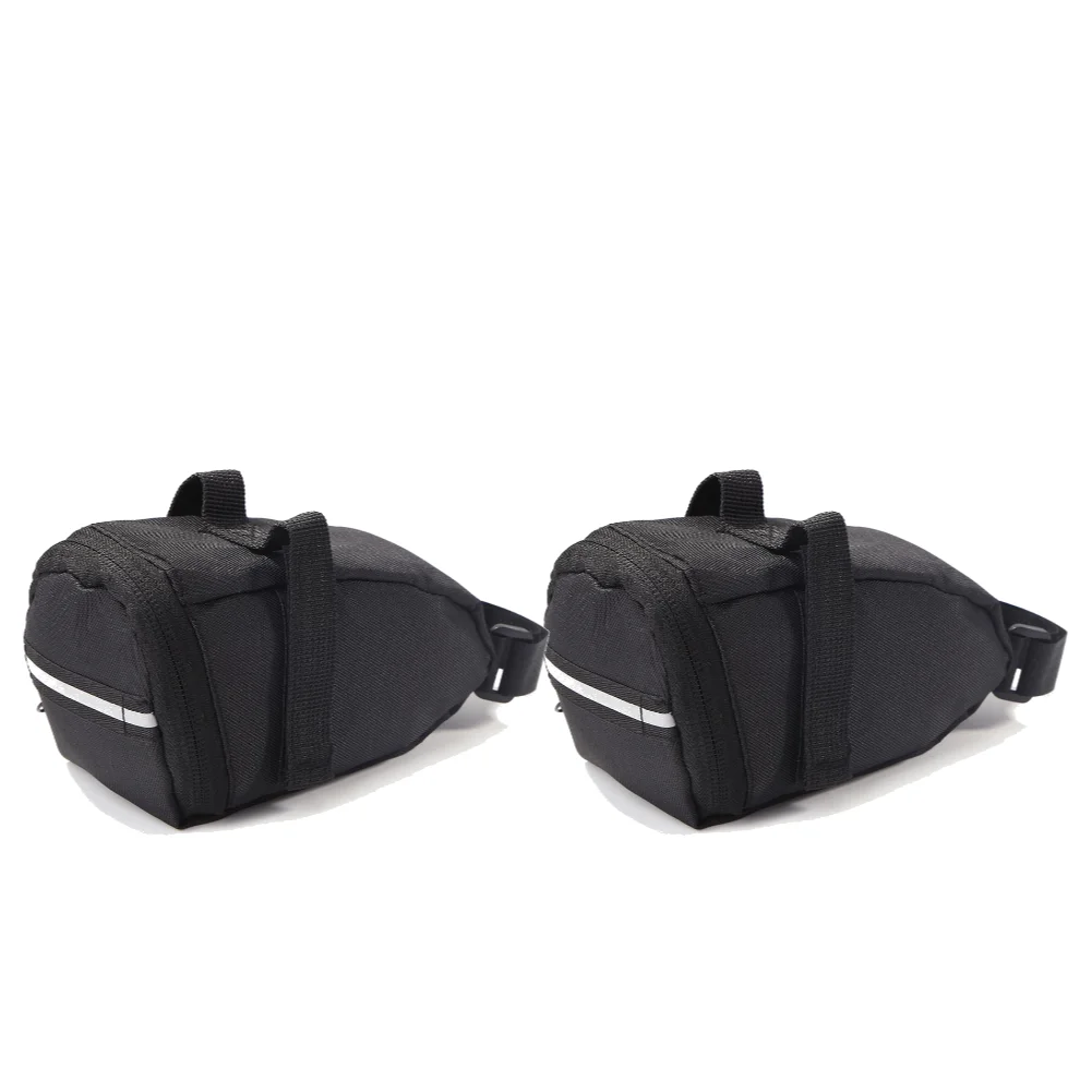 Bolsas duraderas para SILLÍN de bicicleta, bolsa de almacenamiento trasera para tija de sillín de montaña, resistente a la lluvia, multifunción, equipo de ciclismo
