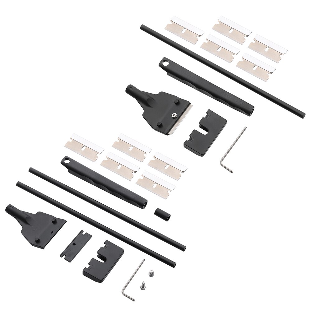 Rvs Aquarium Fish Tank Algen Schraper Schoon Borstel Blade Aquatic Water Levende Plant Gras Cleaning Multi-Tool Cleaner