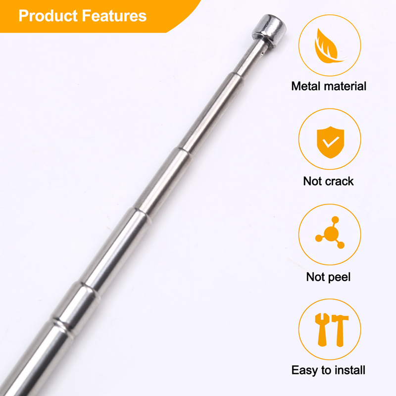 5,6 M Peitsche Zugstange Antenne Für Radio Positive V Antenne GP Antenne Teleskop Antenne DIY M10 Kurzwelle Antenne-Y41A