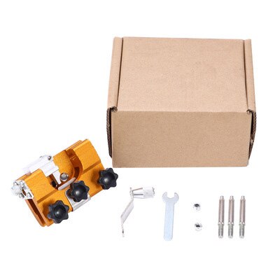 Portable Chain Saw Sharpener Manual Chainsaw Sharpening Jig Grinding Abrasive Tool Machinery Chain Saw Drill Sharpen Tools: Package 2