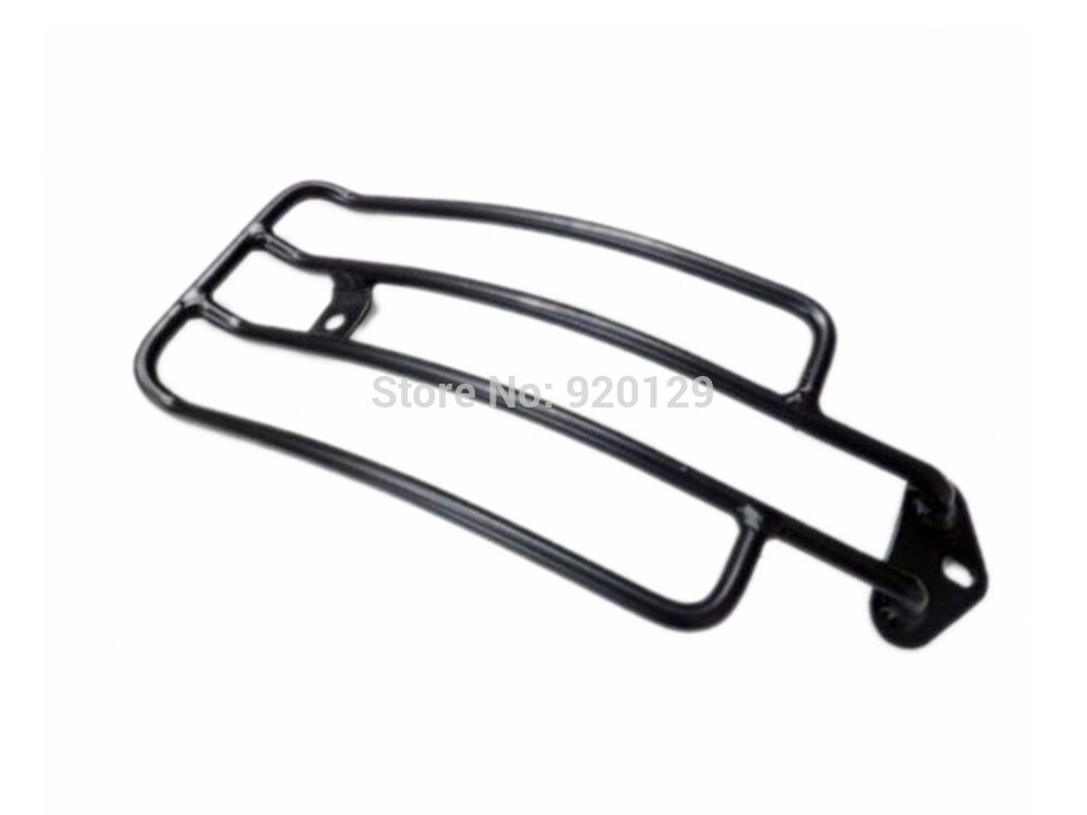Porte-bagage pour Moto Harley Sportsters | Noir, siège arrière Solo, porte-bagages étagère XL 1200 Iron 48 883 1985-2003