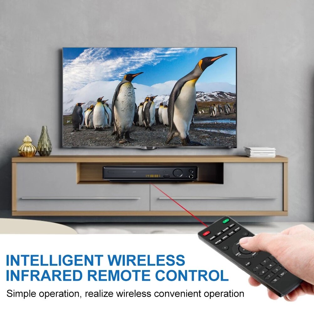 USB Metal With Cable VCD Multi Format CD Home Portable DVD Player For TV Support HDMI-compatible CD SVCD VCD Function