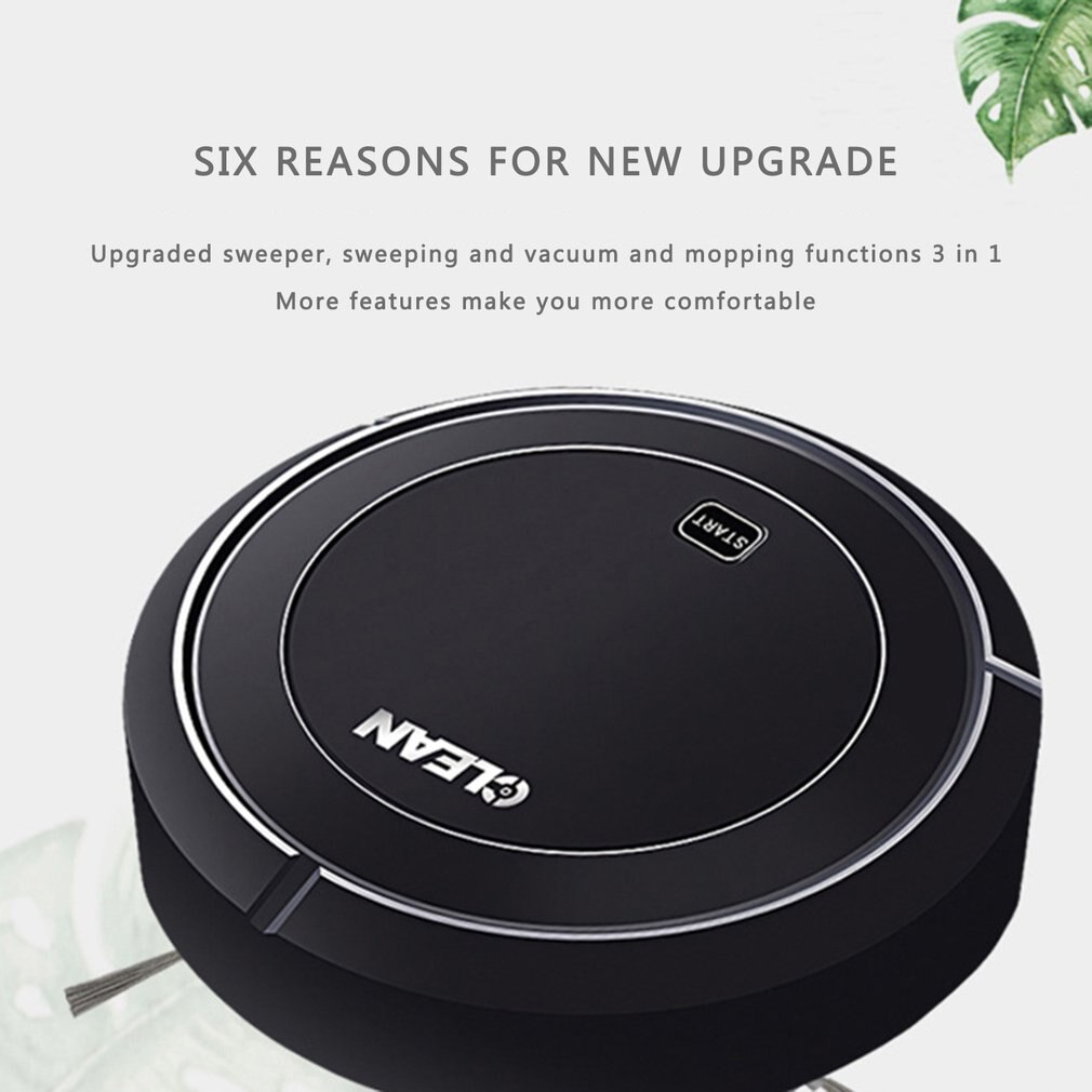 3in1 Sweeping Robot Vacuum Cleaner Household Automatic Sweeping Dust Tool Smart Sweeping Machine Clean Intelligent Home Wireless