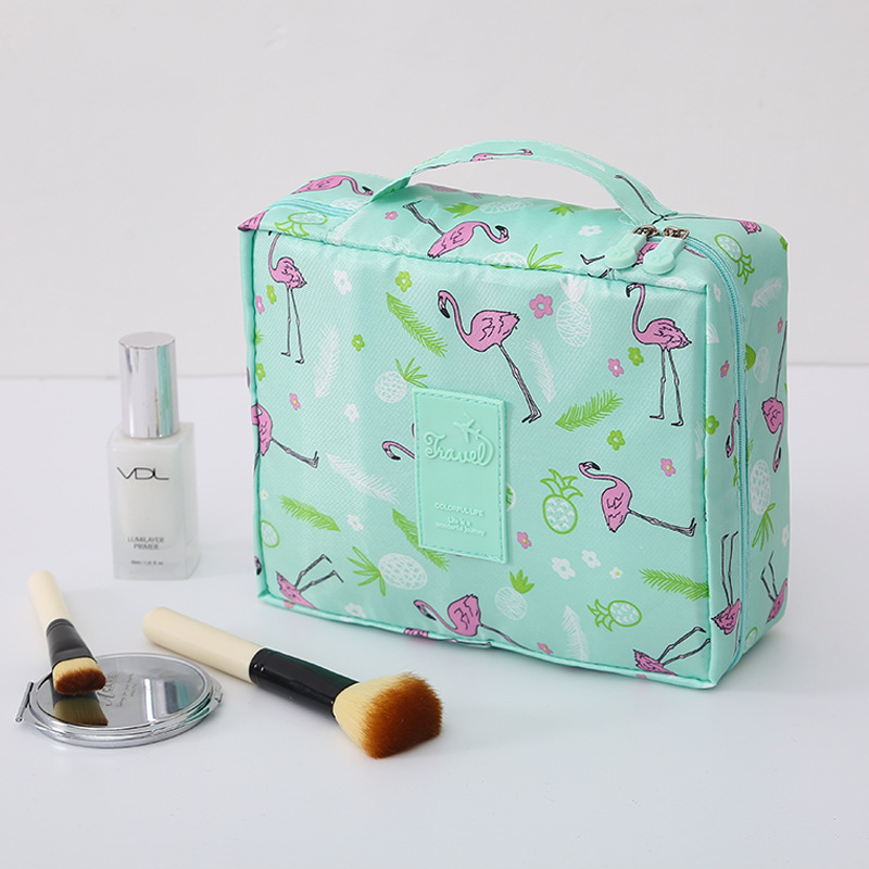 Multifunction Travel Cosmetic Bag Neceser Women Makeup Bags Toiletries Organizer Waterproof Female Storage Make up Cases: green