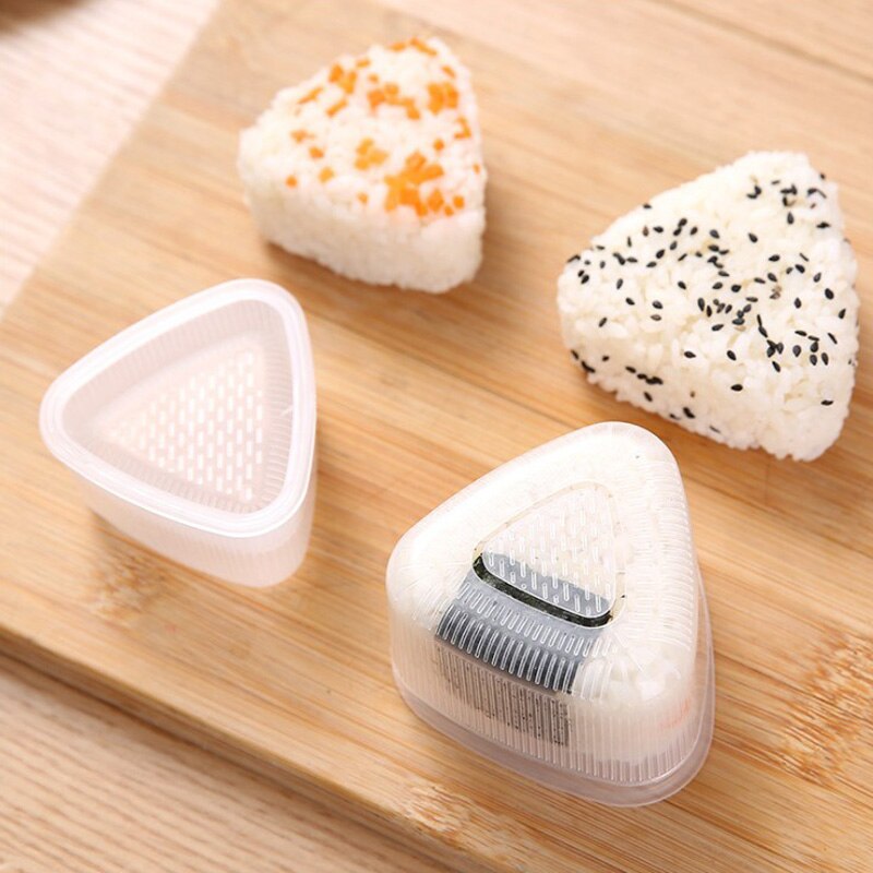 5 Style DIY Sushi Mold Onigiri Rice Ball Food Press Triangular Sushi Maker Mold Sushi DIY Kit Japanese Kitchen Bento Accessories