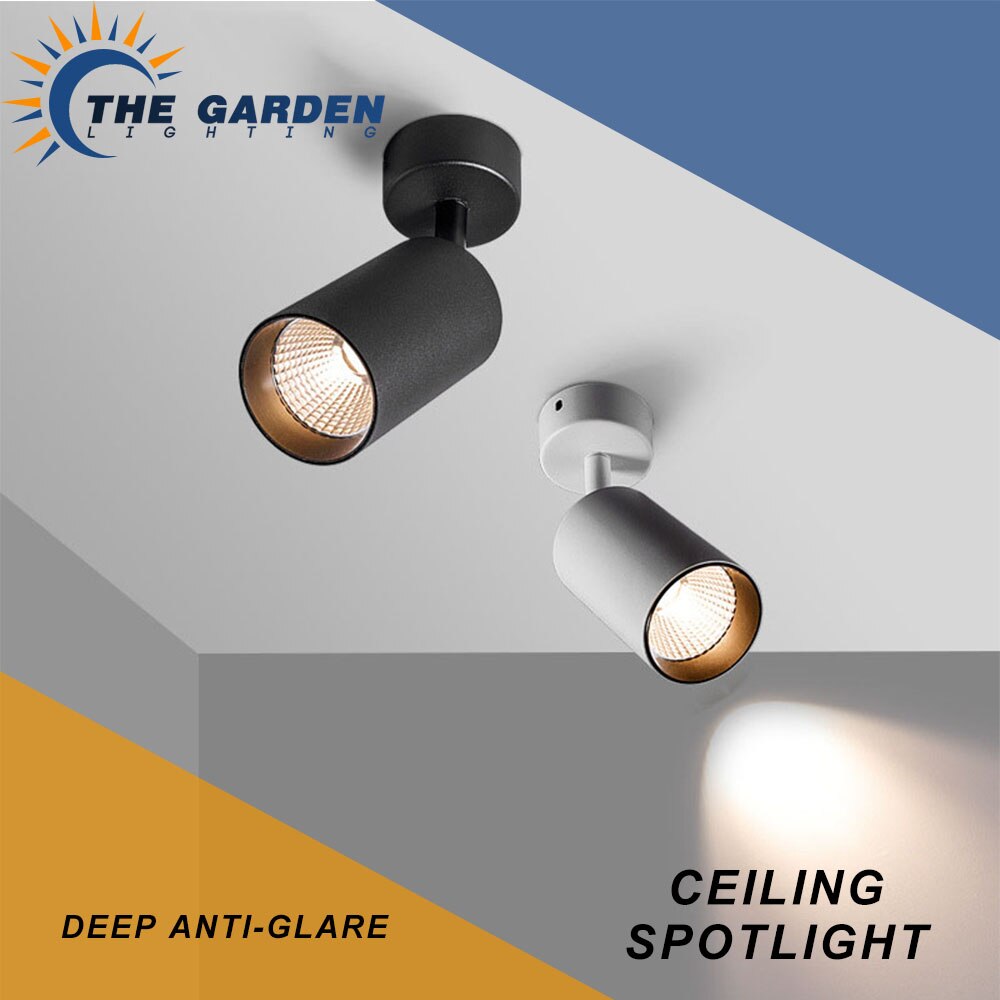 LED Downlights 220V Ceiling Spotlight Led Track Light Spot Lights Surface Mounted Lamp Kitchen Indoor Lighting