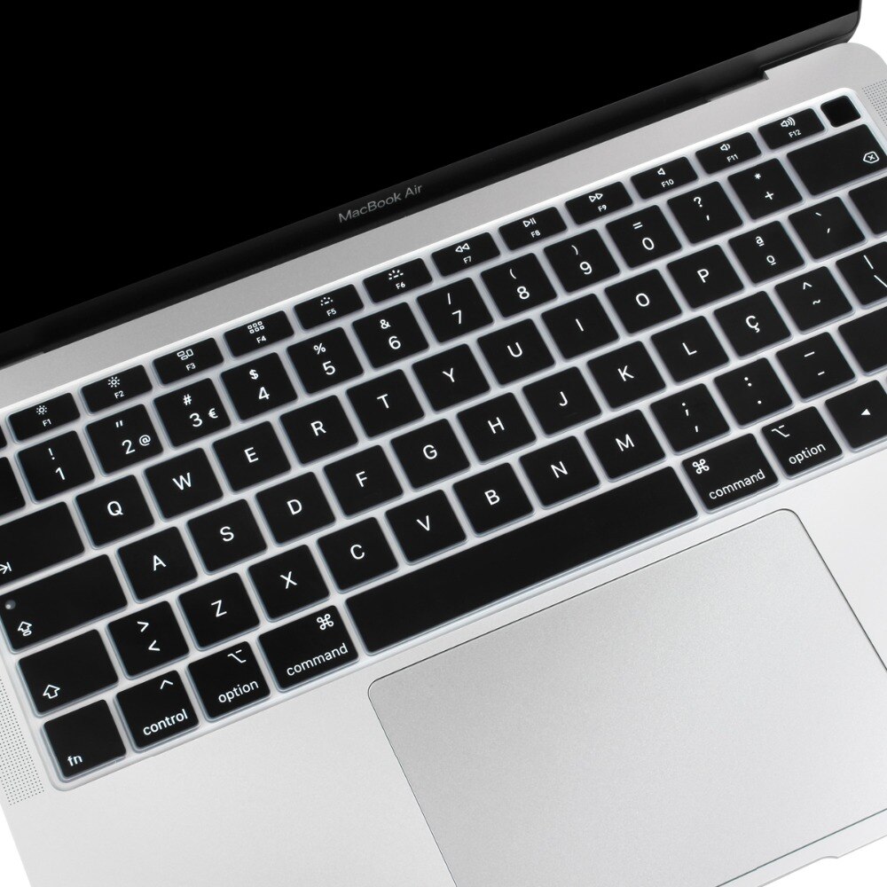 EU Style Portuguese Soft Silicone Keyboard Cover Protector Skin for Macbook Air 13 Retina display A2179 A1932