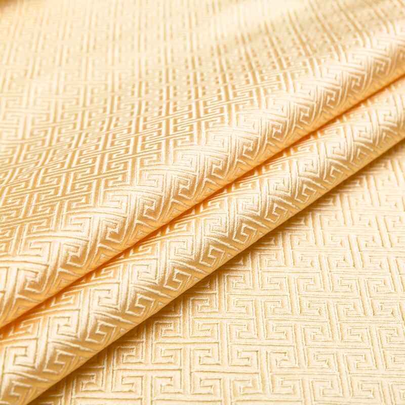 Kinesisk stil brokade jacquard satin stof materiale til syning cheongsam kimono og tasker til gør-det-selv