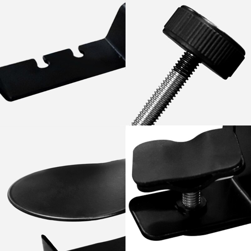 2 In 1 Universal Gaming Headphone Holder Headset Hook Hanger Mount Under Desk Drink Cup Mug Rack Organizer &amp