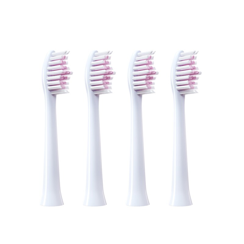 einstellen Zahnbürste Köpfe Ersatz Für BAIR X1S/G1/G20 Rosa Clever Elektrische Ersetzen Zahnbürste Reinigen Pinsel Köpfe Zahn pinsel: 4Stck-Rosa