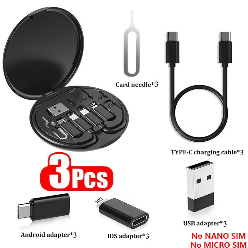 Multi USB Type C to C 60W Charging Adapter Cable Kit USB C to Lighting Conversion Set USB A & Type C to Micro/Type C/Lighting: green