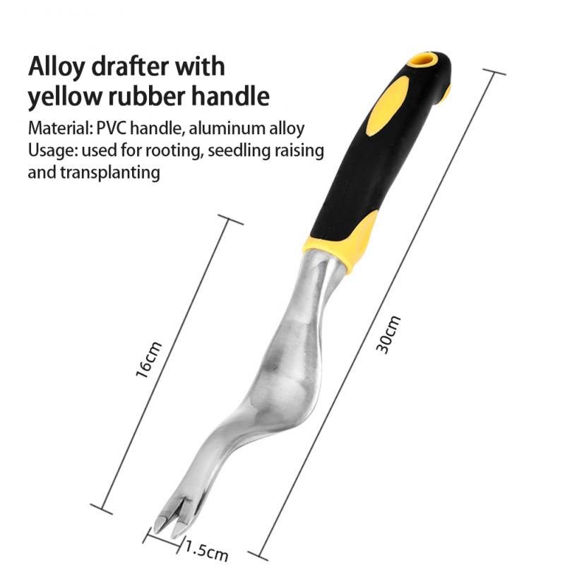 Garden Tool Hand Trowel Bonsai Shovel Rake Cultivator Weeder Tools with Ergonomic Handle Garden Lawn Farmland Transplant: 04