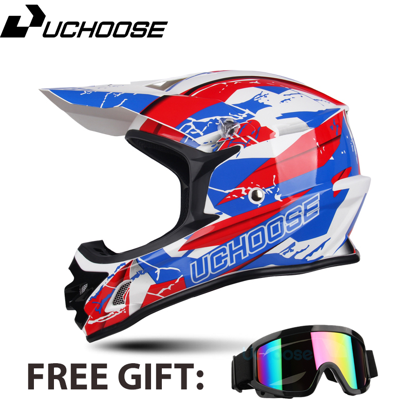 Enviar gafas DOT Adulto Mujer Hombres Cascos únicos Motocross Off Road Casco Downhill