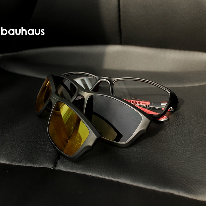 X3182 Bauhaus sport eyewear night vision magnetic sunglasses