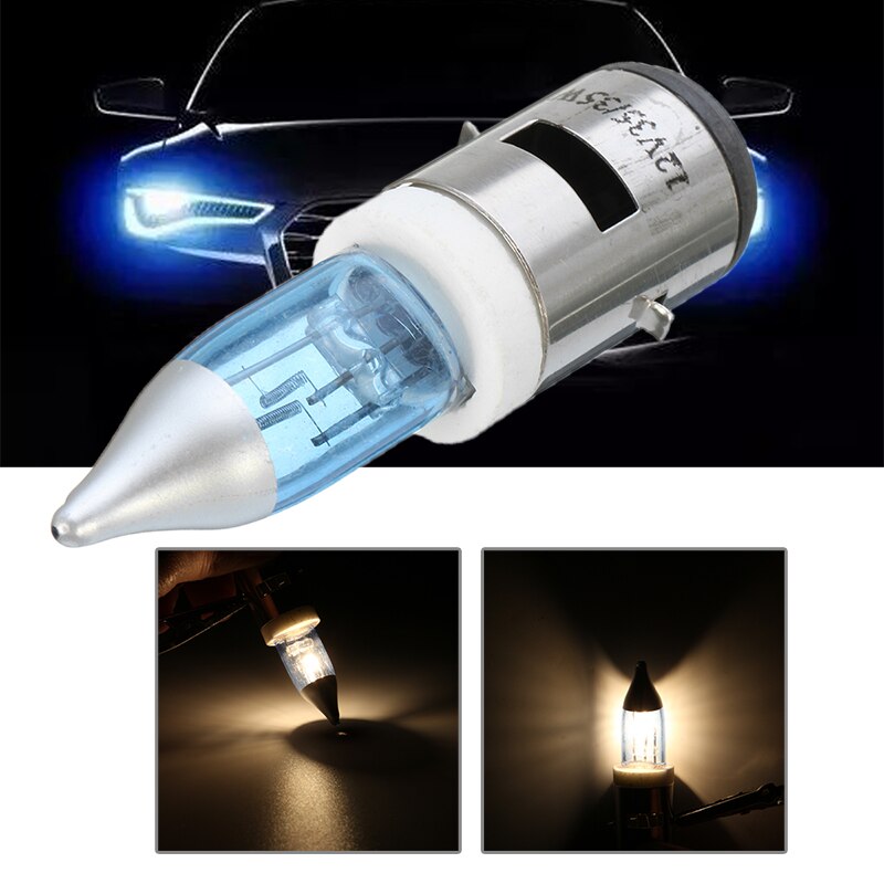 2 stuks  ba20d xenon witte lampen met hoog vermogen voor motorfiets koplampen, scooters, motorfietsen, 35w koplampen
