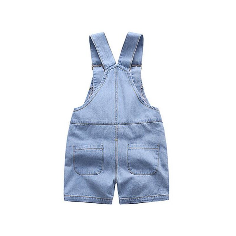 Chumhey 1-5T Toddler Short Overalls Summer Boys Girls Thin Denim Jeans Kids Jumpsuit Infant Clothing Bebe Clothes Kids Shorts