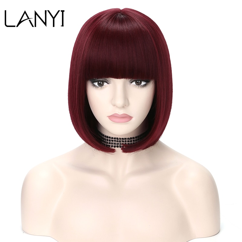 Parrucche Sintetiche Da Donna StrongBeauty Capelli Ricci - Foto 8