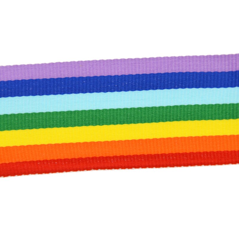 3m rayas del arco iris cinta para prenda de decoración para costura para manualidades DIY accesorios para el cabello tela suministros de correa materiales
