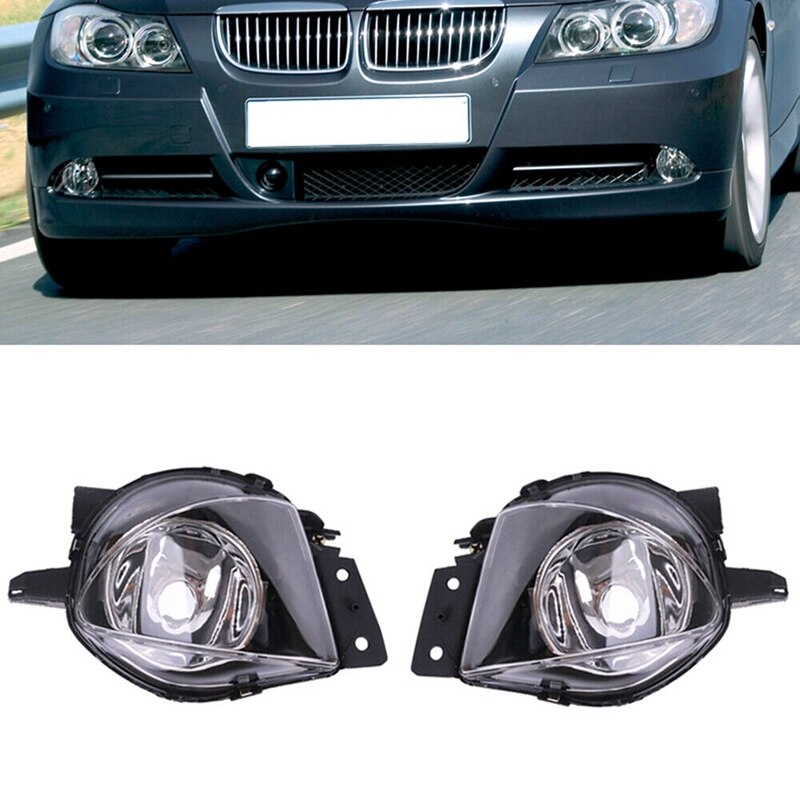 Voorbumper Led Mistlamp Lamp Cover Geen Lamp Voor-Bmw 3 Serie E90 2004 E91 2004 63176948373 63176948374