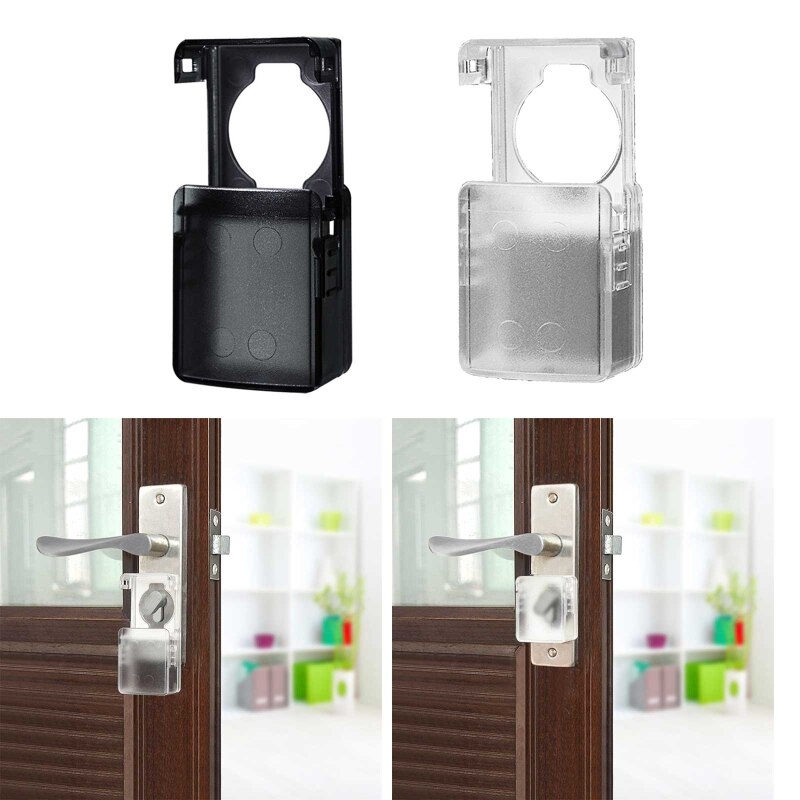 Child Proof Door Lever Security Lock Baby Anti-open Protection Locks Door Handle Safety Lock