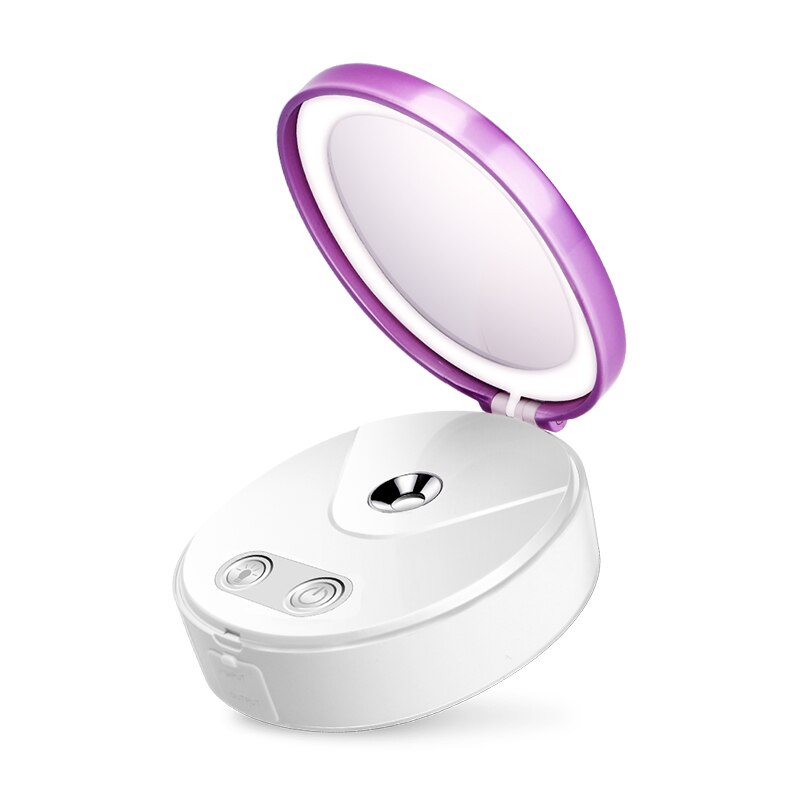 MIQMI Gladde Huid Luchtbevochtiger Oplaadbare Vrouwen Meisjes Draagbare Nano Mini Draagbare Facial Spuit Stoommachine Gezicht Gezichtsverzorging