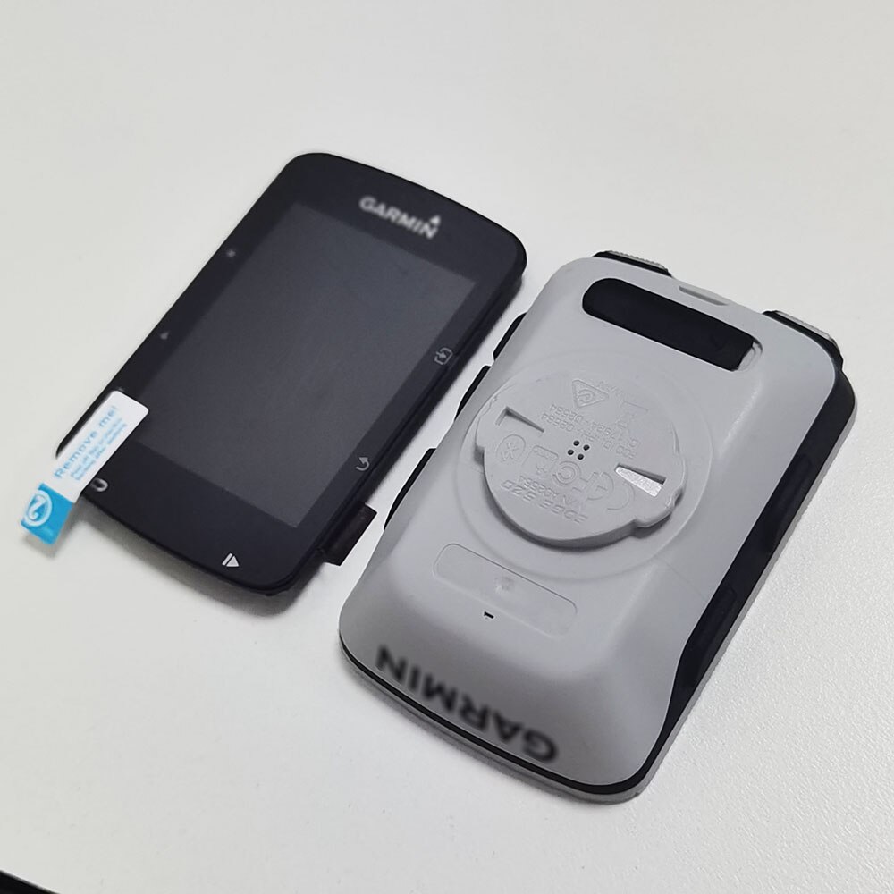 Pièces de rechange d'origine pour écran LCD Garmin Edge 520/couverture arrière/batterie/caoutchouc pour réparation