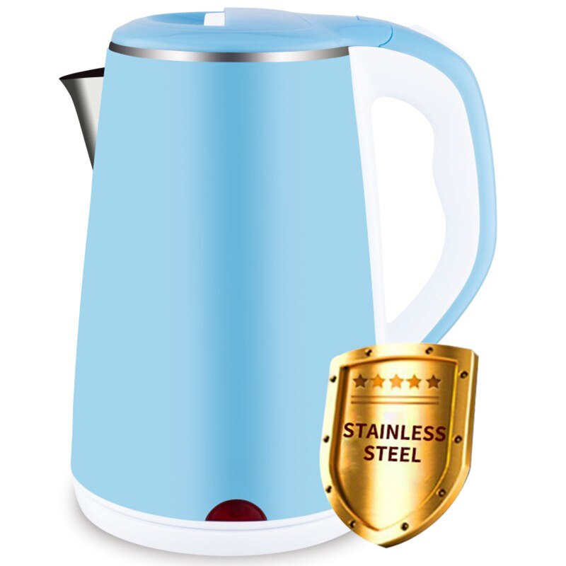 Dubbel anti- skållning elektrisk vattenkokare automatisk avstängning rostfritt stål carving mönster köksmaskiner: 2.3l mot skållning 2