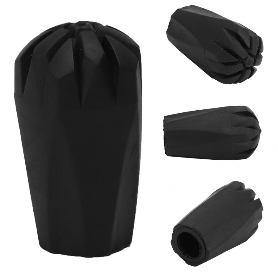 10pcs Walking Stick Protector Walking Stick Trekking Pole Head Cover Protector Hiking Walking Pole Rubber Replacement Trekking