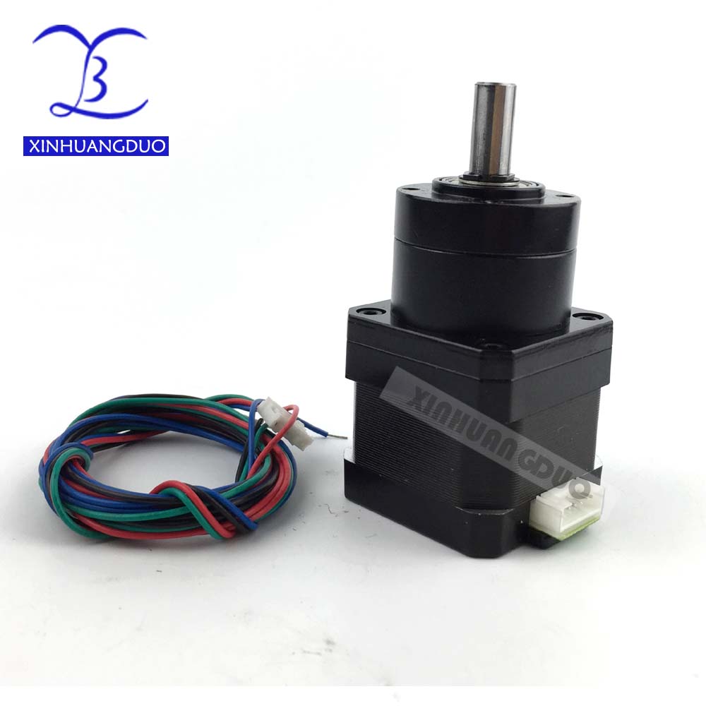 42 motor 34mm caja de cambios planetaria Nema 17 Step Motor Ratio100: 1 19:1 51: 1 71: 1 engranaje motor CC impresora 3D motor paso a paso