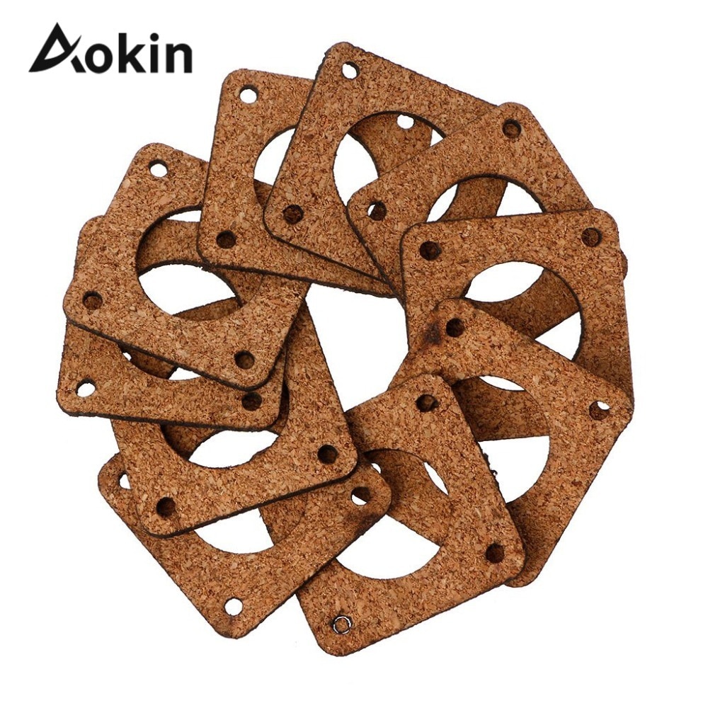 5pcs Nema 17 Stepper Damper Nema17 Stepper Motor Damper Cork Gasket Reprap Isolator 42 Motor Absorber For 3d Printer Motor