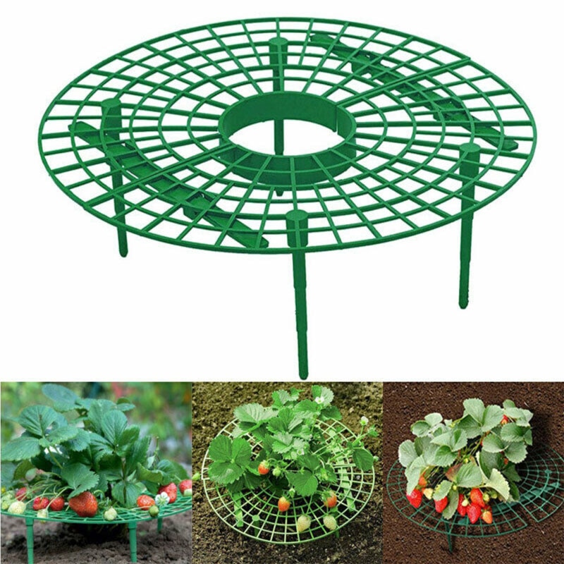 Klatrejordbær plante henger kurv håndlaget tau potte holder tau nett blomsterpotte plante stativ